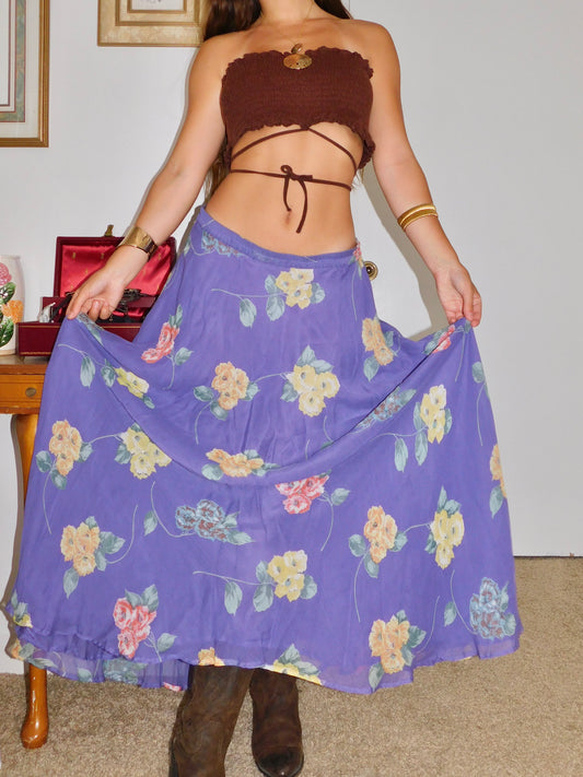 Sarah Floral Maxi | Size 31” waist