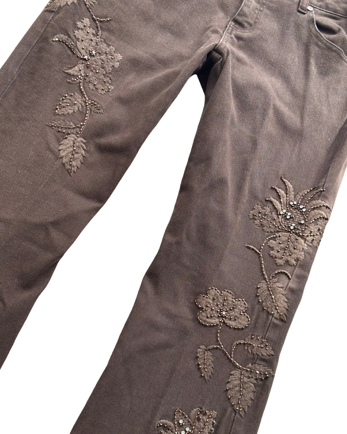 Willi Smith 00's Embroidered Pant | Size 6