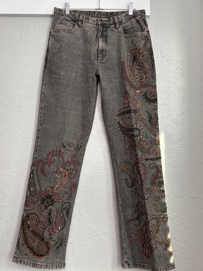 Chico's 00's Printed Jean | Size 32" Waist