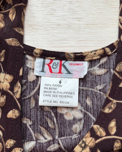 R&K 90’s Maxi Dress | Size M