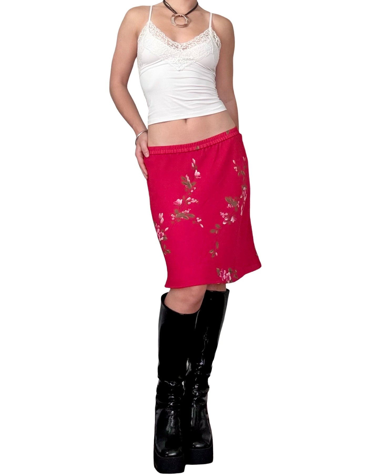 Koret 90's Mesh Midi Skirt | 28" Waist