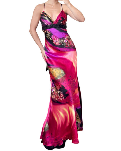 B.Darlin 00's Backless Dress | Size S