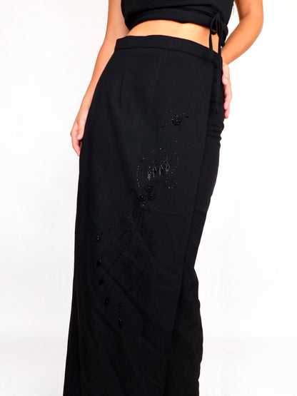 Rebecca Beaded Maxi | Size 28” waist