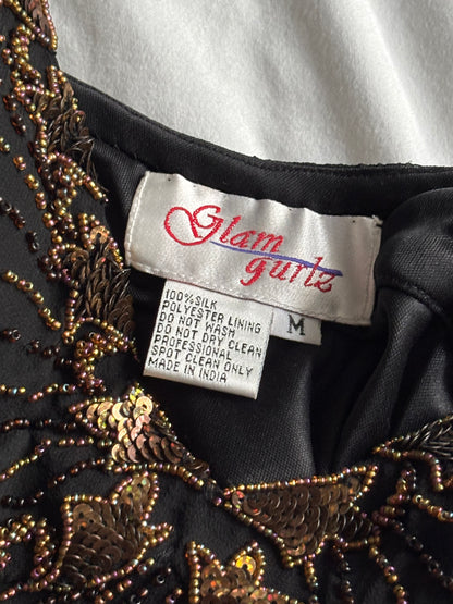 Silk 00's Beaded Fairy Dress | Size M