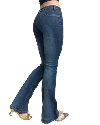 L.e.i 00’s Lace Up Flare Denim | Size 3