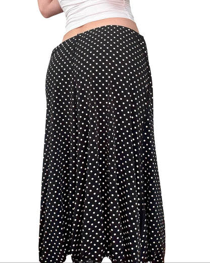 Max Studio 00's Polka Dot Skirt | 34" Waist