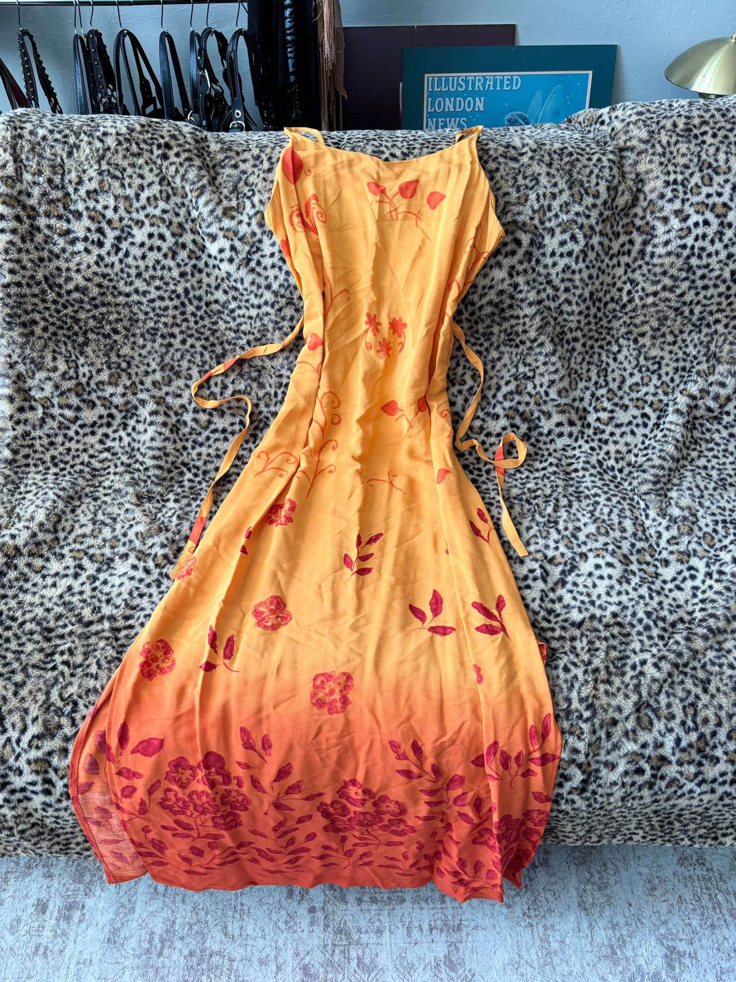 Soda Blu 90's Tie Back Dress | Size L