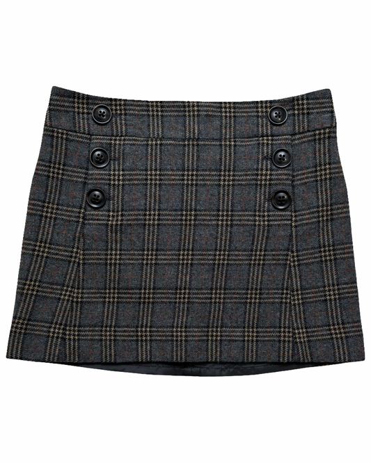 Miranda Plaid Mini | Size 32” waist
