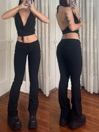 Y2K Limited Button Pants | Size 0