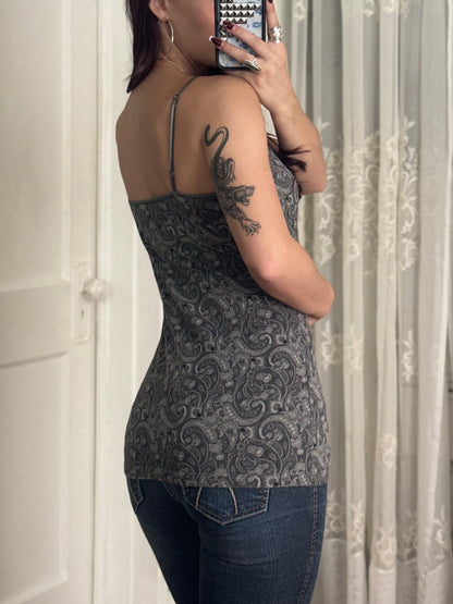 Y2K Printed Cami | Size XL