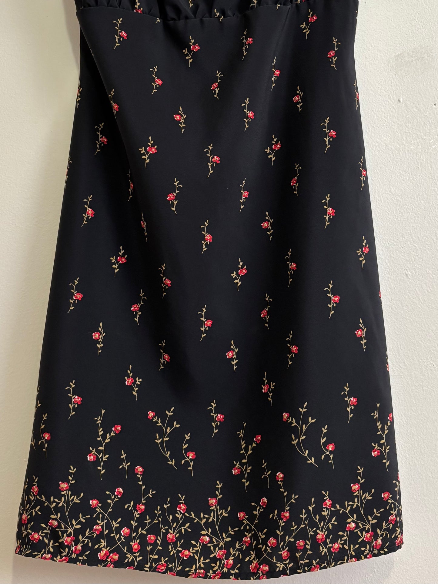 Floral 90's Mini Dress | Size M