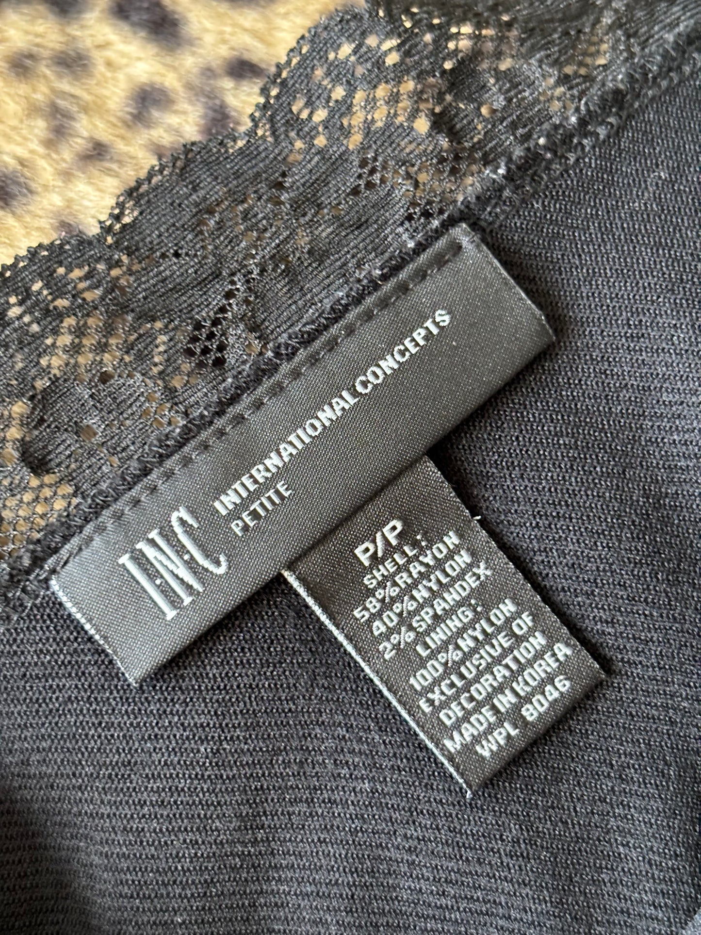 I.N.C 00's Lace Top | Size S