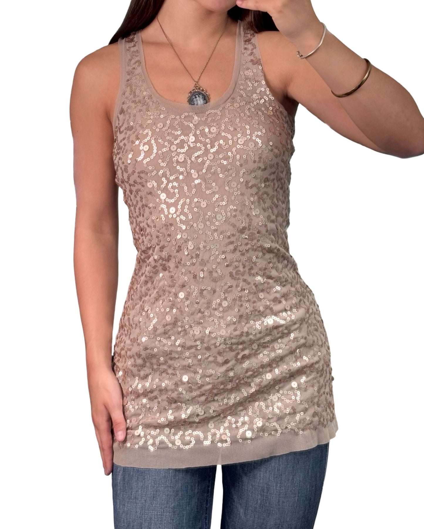 Sequin 00's Top | Size S