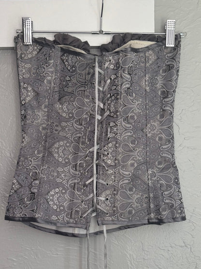 Printed Purple Corset | Size XS