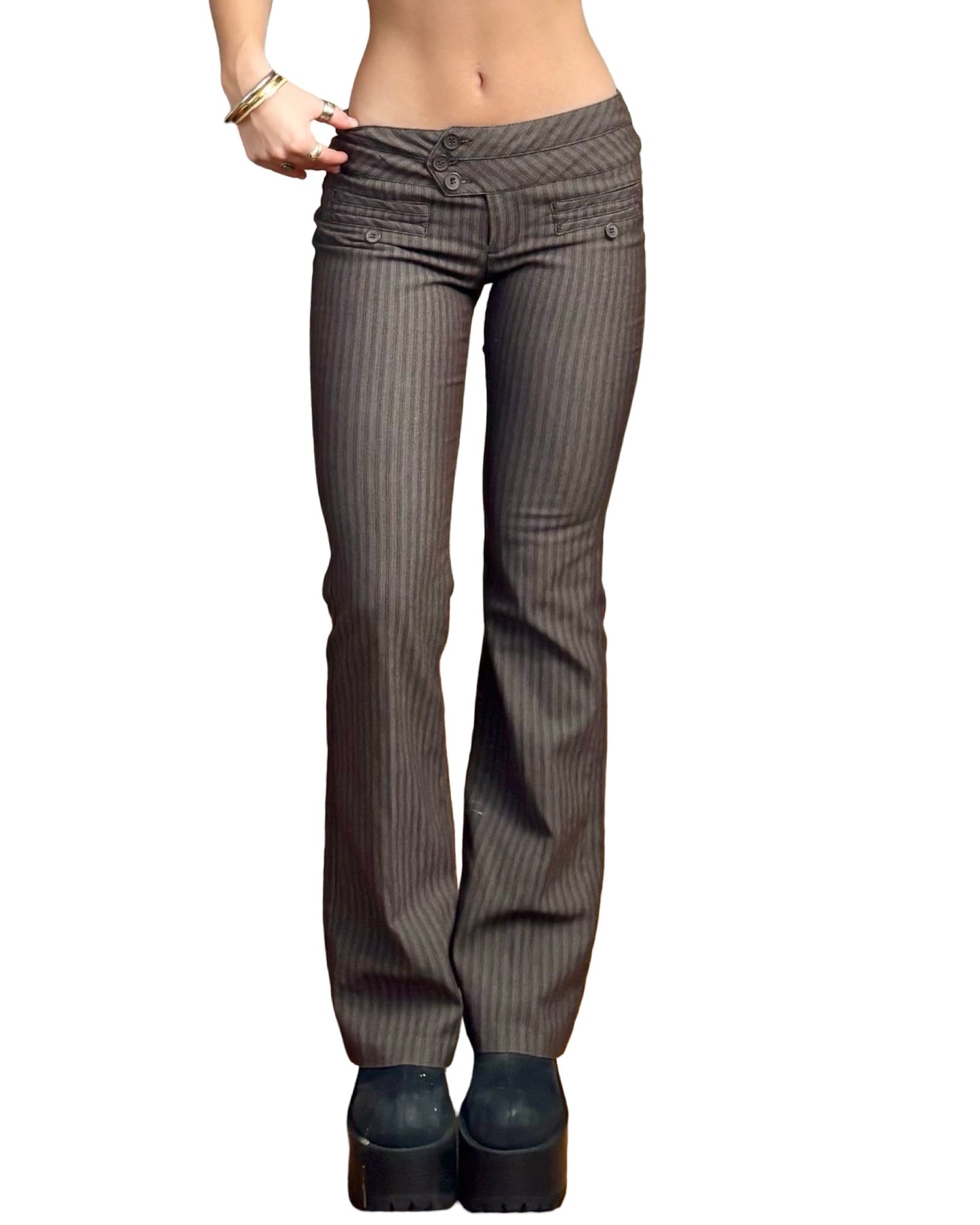 Joe 00's Pinstripe Pant | Size 28" Waist