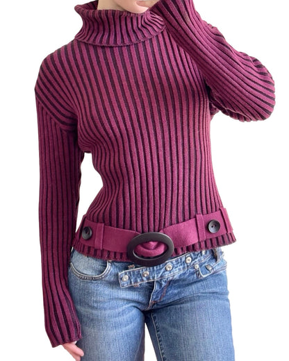 Putortì 00's Belted Knit | Size XL