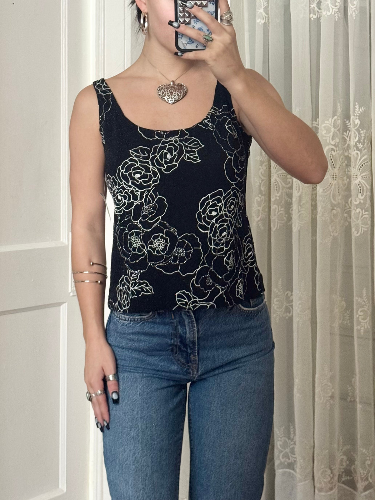 90's Slinky Top | Size S/M