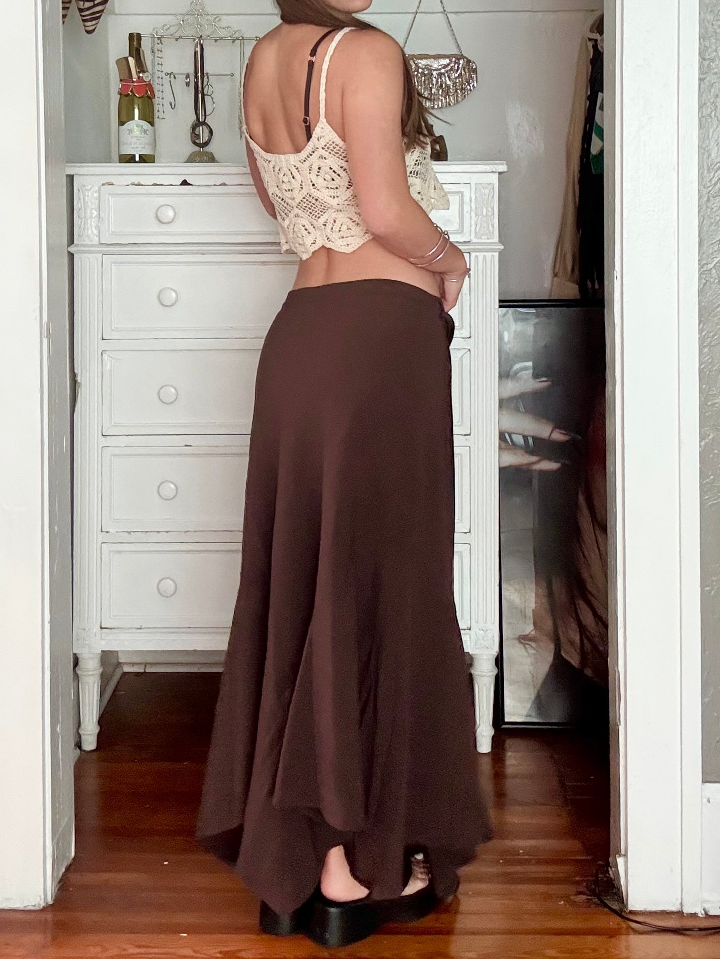 Belted 00's Skirt | Size 34" Waist