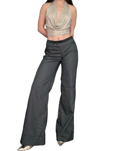 Selé 00's Low Rise Pinstripe Pant | Size 7/8