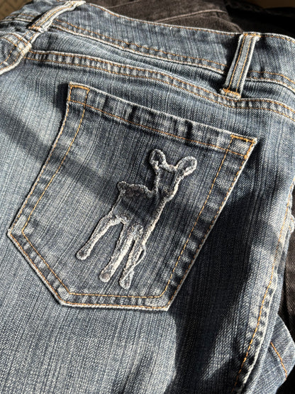 Dear 00's Wide Leg Denim | Size 32” Waist