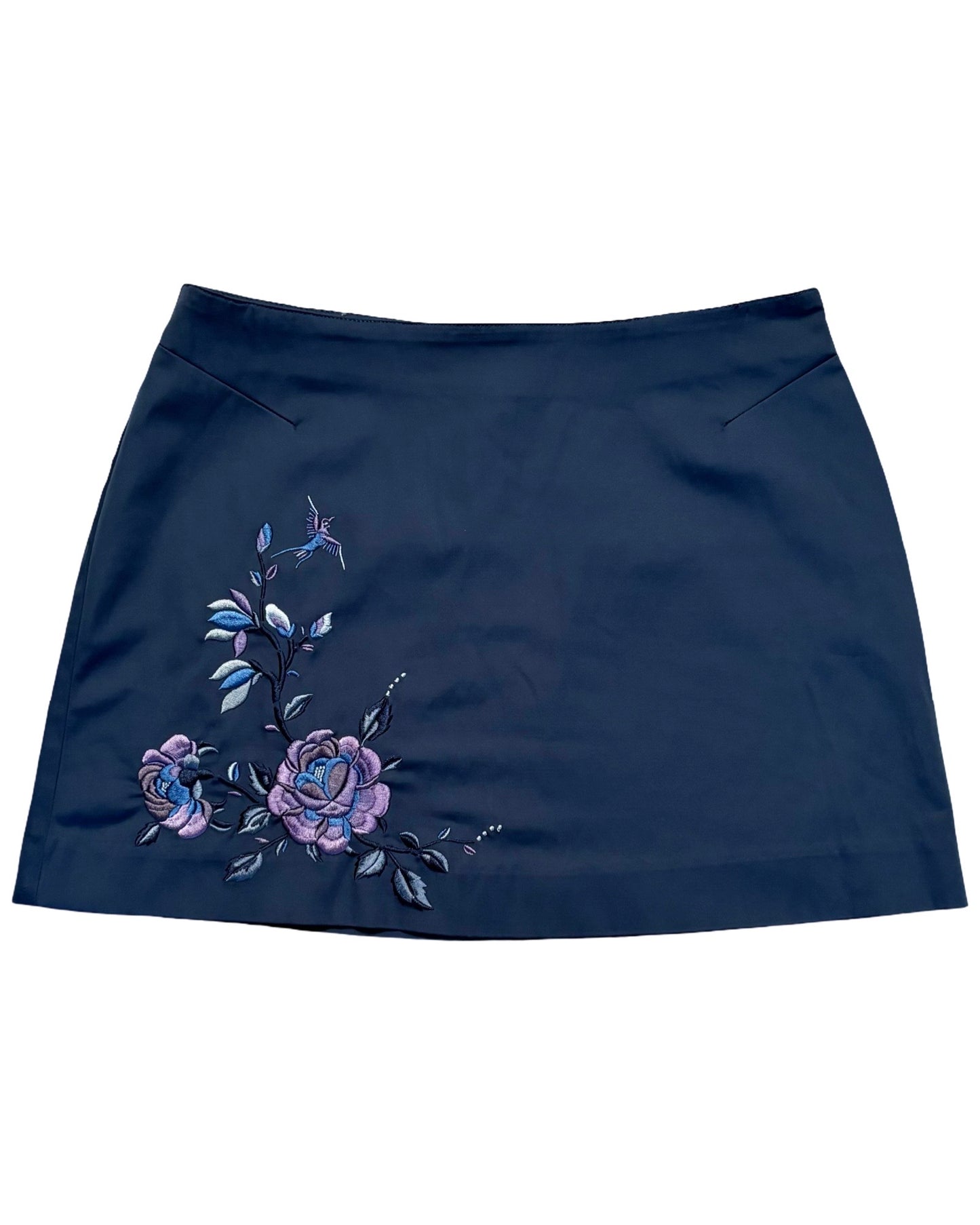 Express 90’s Embroidered Mini Skirt | Size S