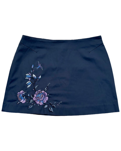 Express 90’s Embroidered Mini Skirt | Size S