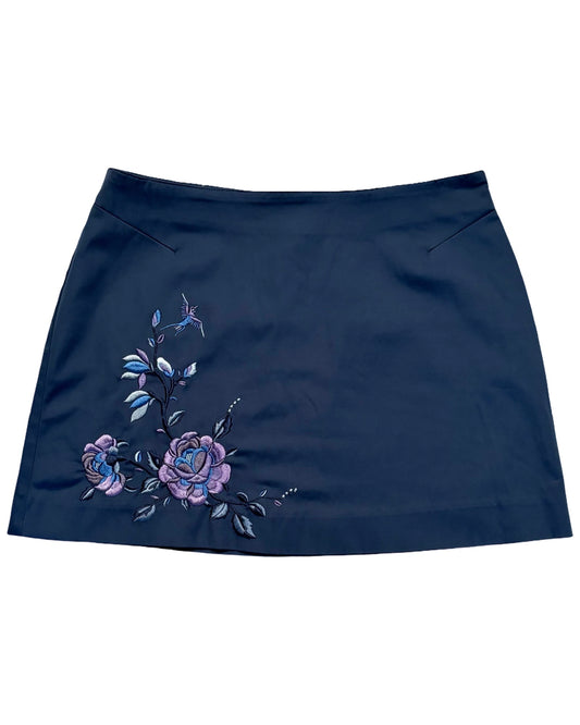 Express 90’s Embroidered Mini Skirt | Size S