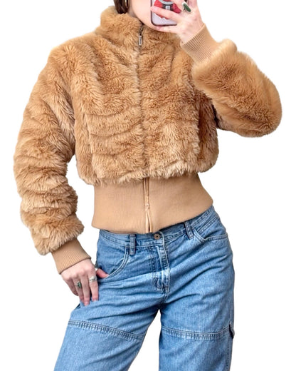 JouJou Faux Fur 00's Jacket | Size L