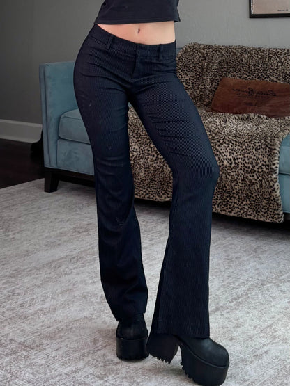 Selé 00's Low Rise Pinstripe Pants | Size 27" Waist