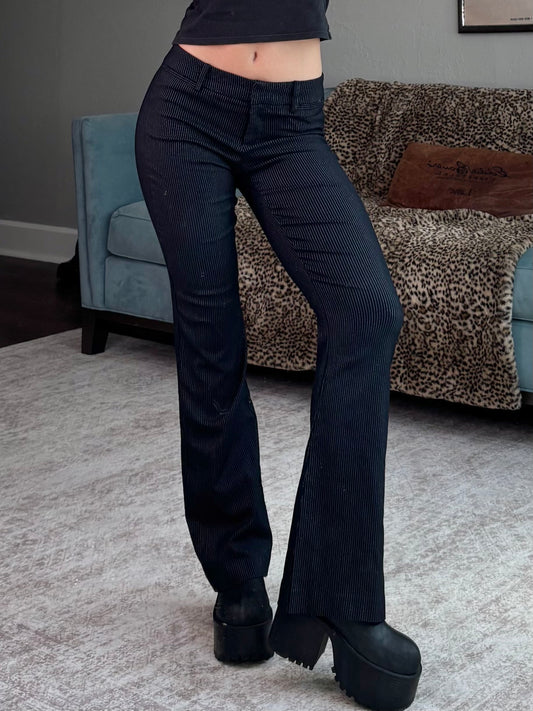 Selé 00's Low Rise Pinstripe Pants | Size 27" Waist