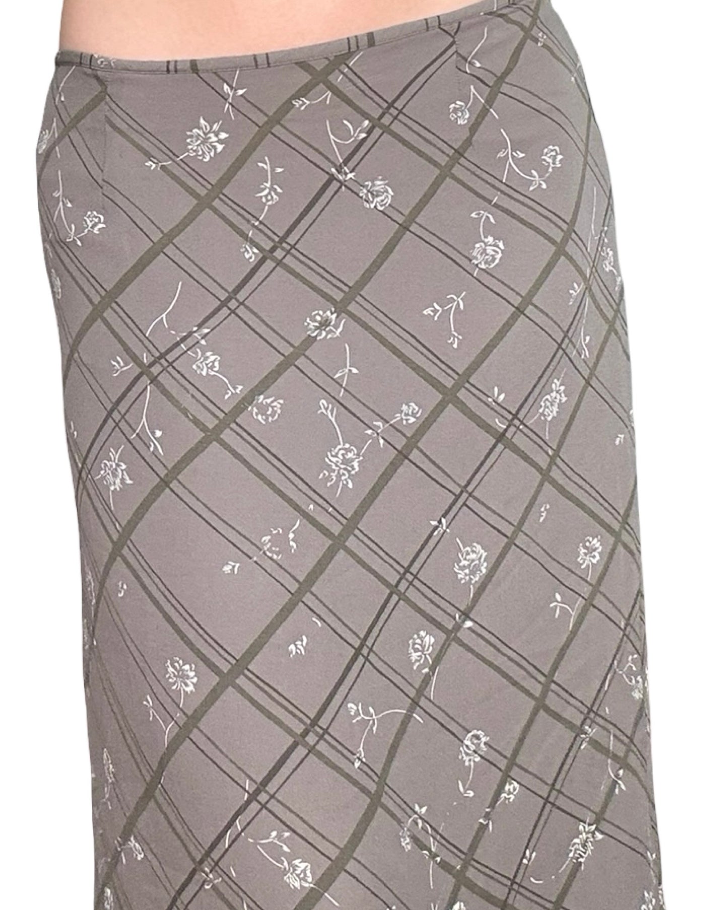 Petite Sophisticate 90's Mesh Skirt | Size 28" Waist