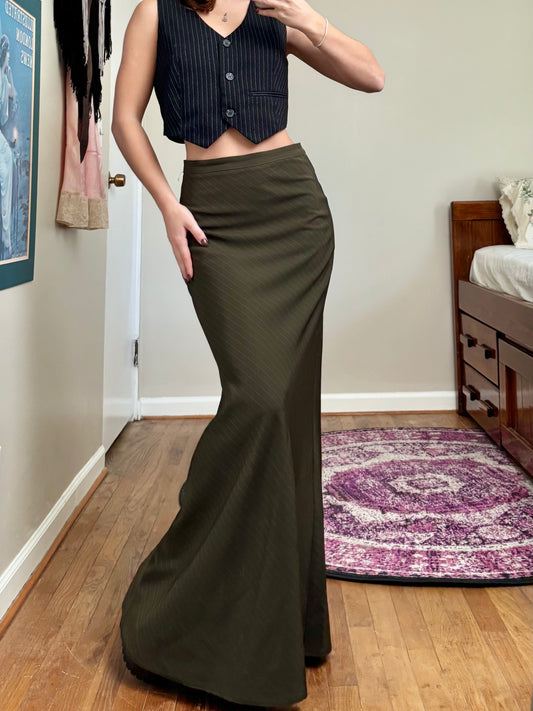 Striped 90's Skirt | Size 30" Waist