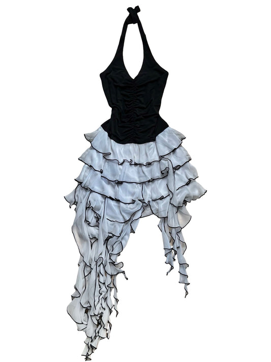 Caché 00’s Ruffle Dress | Size S