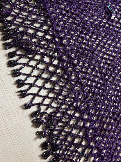 Rampage 00’s Beaded Crochet Dress | Size XS