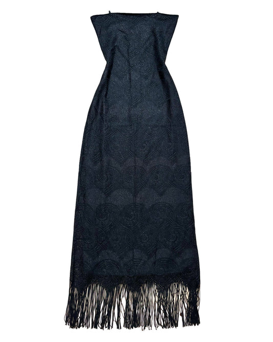Allure 90’s Fringe Dress | Size S