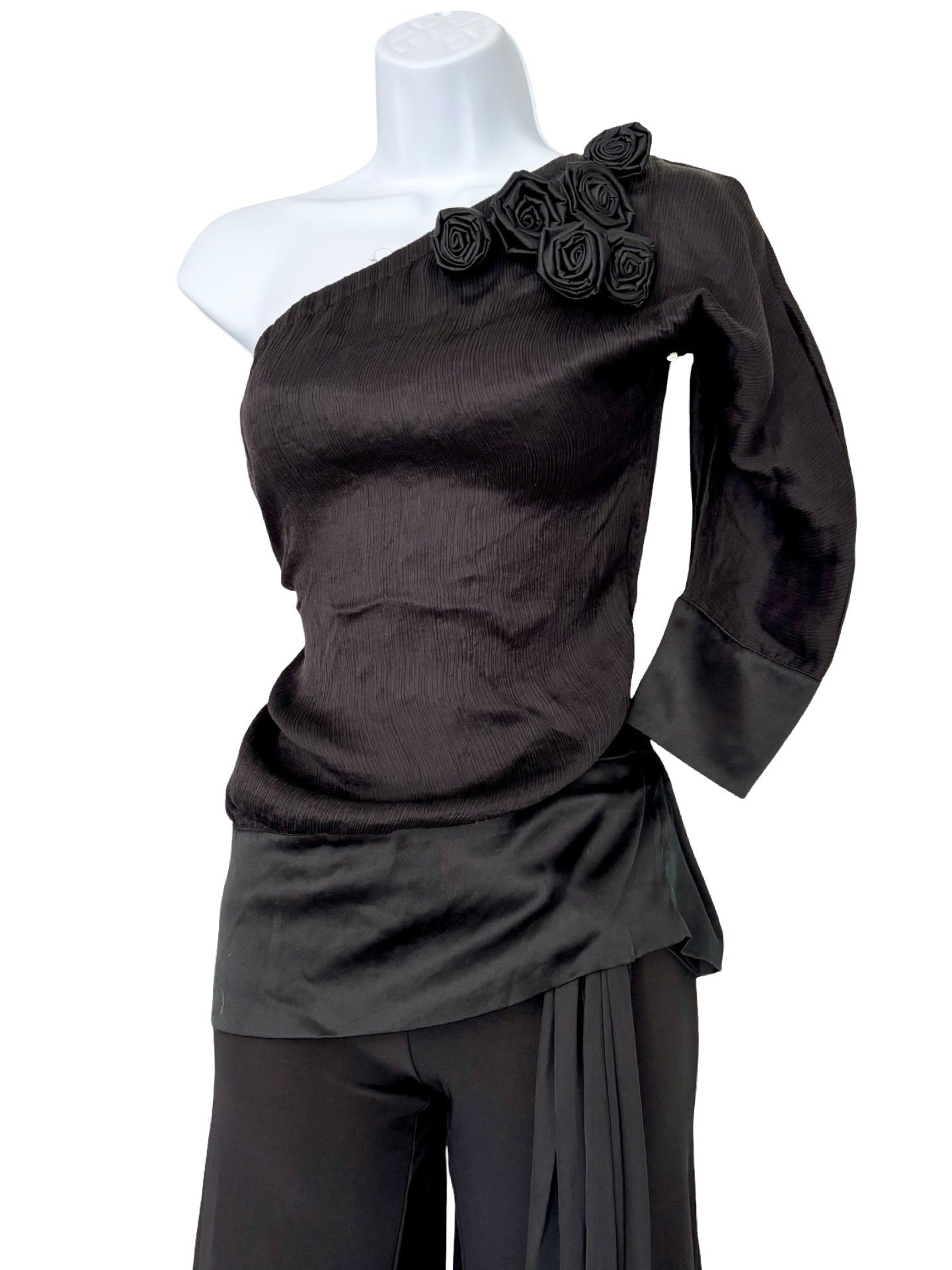 Bebe 00's Silk Slouch Top | Size M