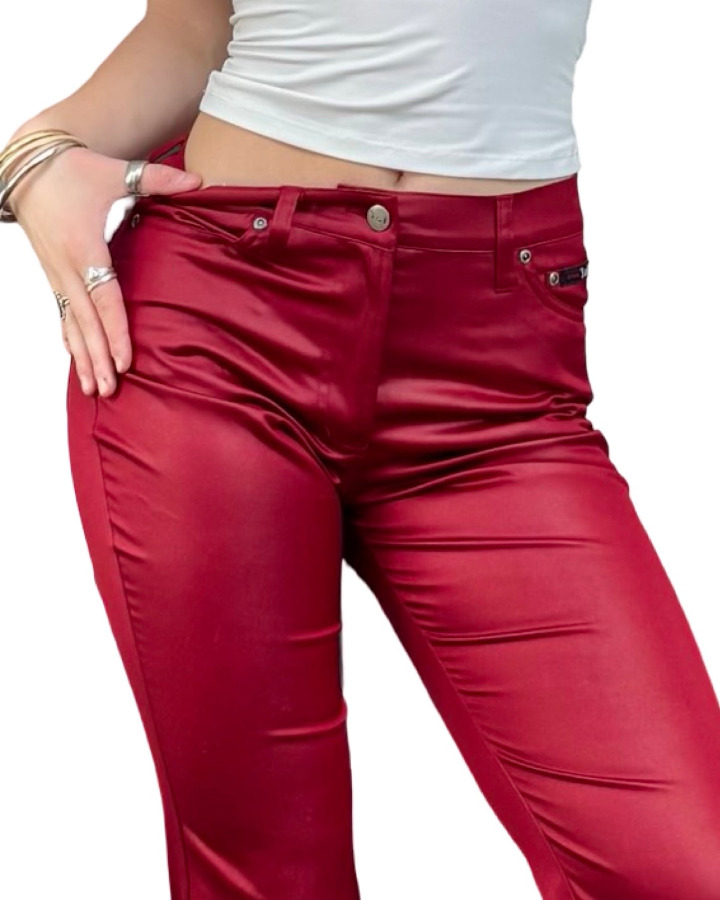 L.e.i 90's Red Pant | Size 7