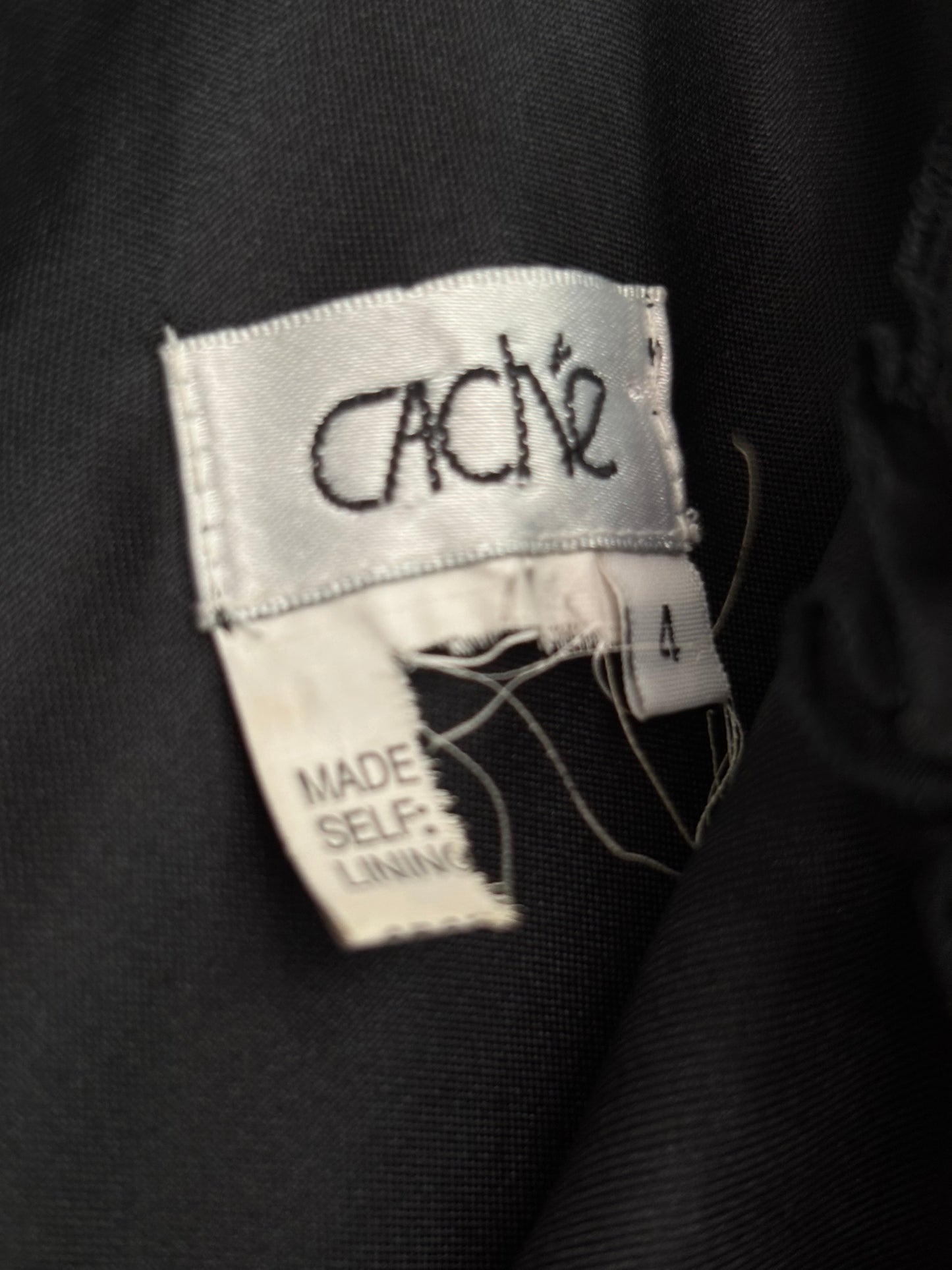 Caché 90's Silk Dress | Size 4