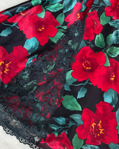 80’s VS Floral Slip | Size M