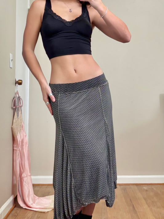Max 00's Geometric Skirt | Size 29" Waist