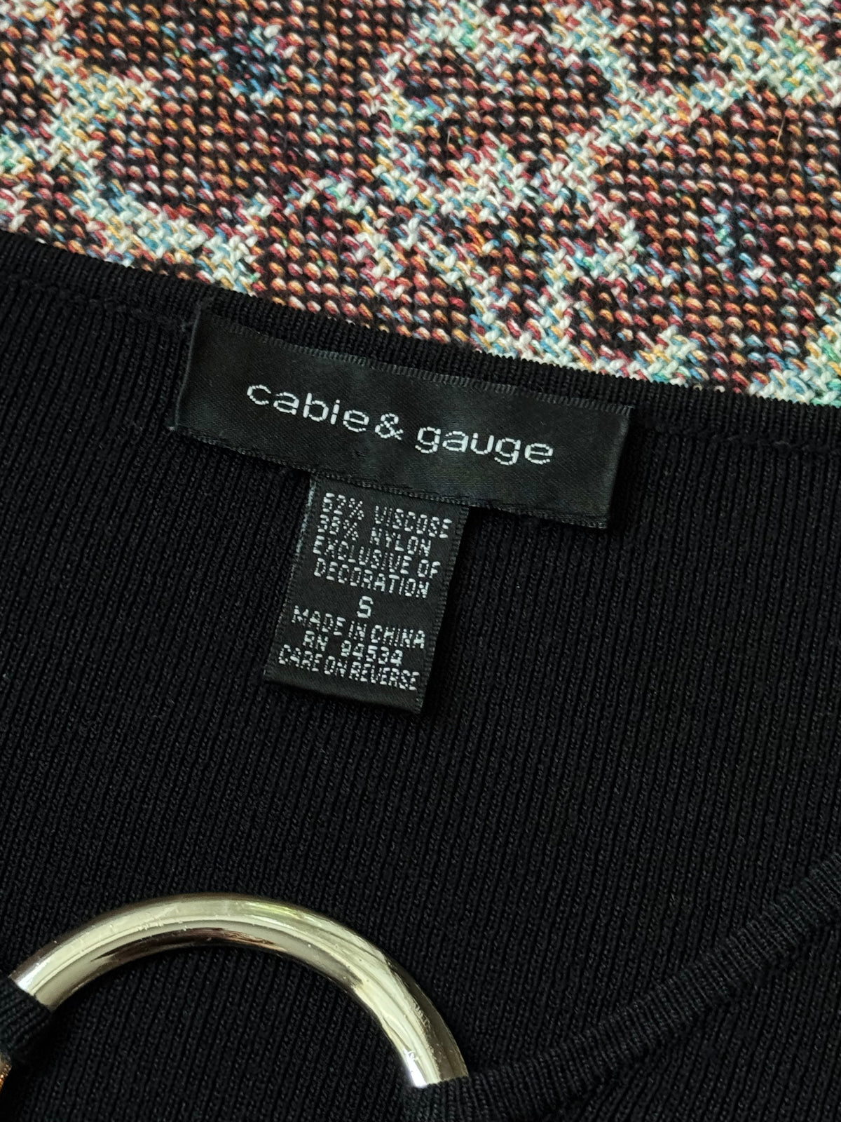 Y2K Ring Top | Size S