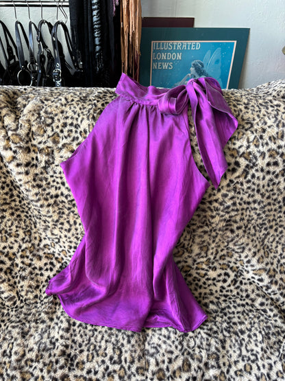 I.N.C 00's 100% Silk High Neck Top | Size 6P
