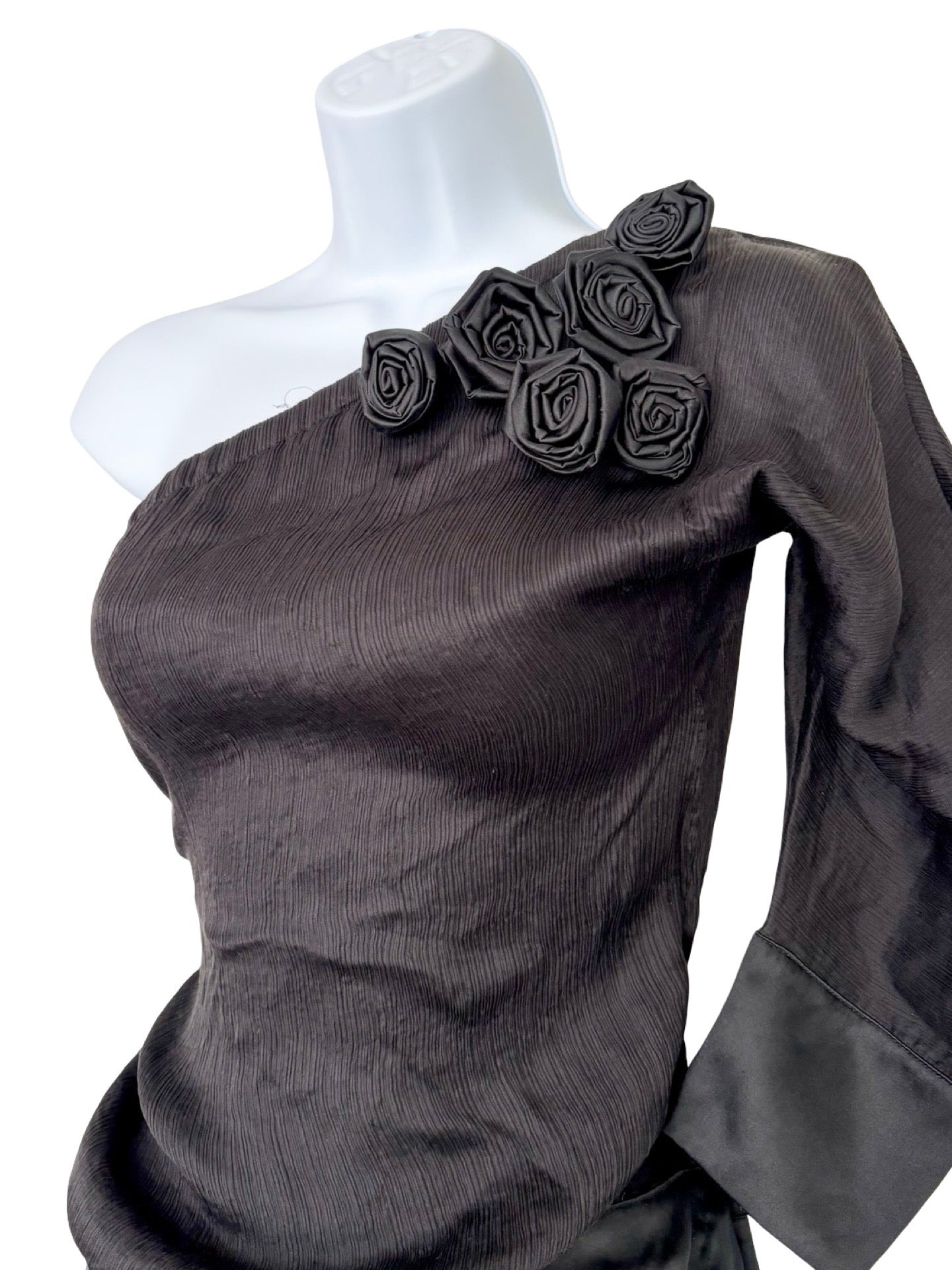 Bebe 00's Silk Slouch Top | Size M