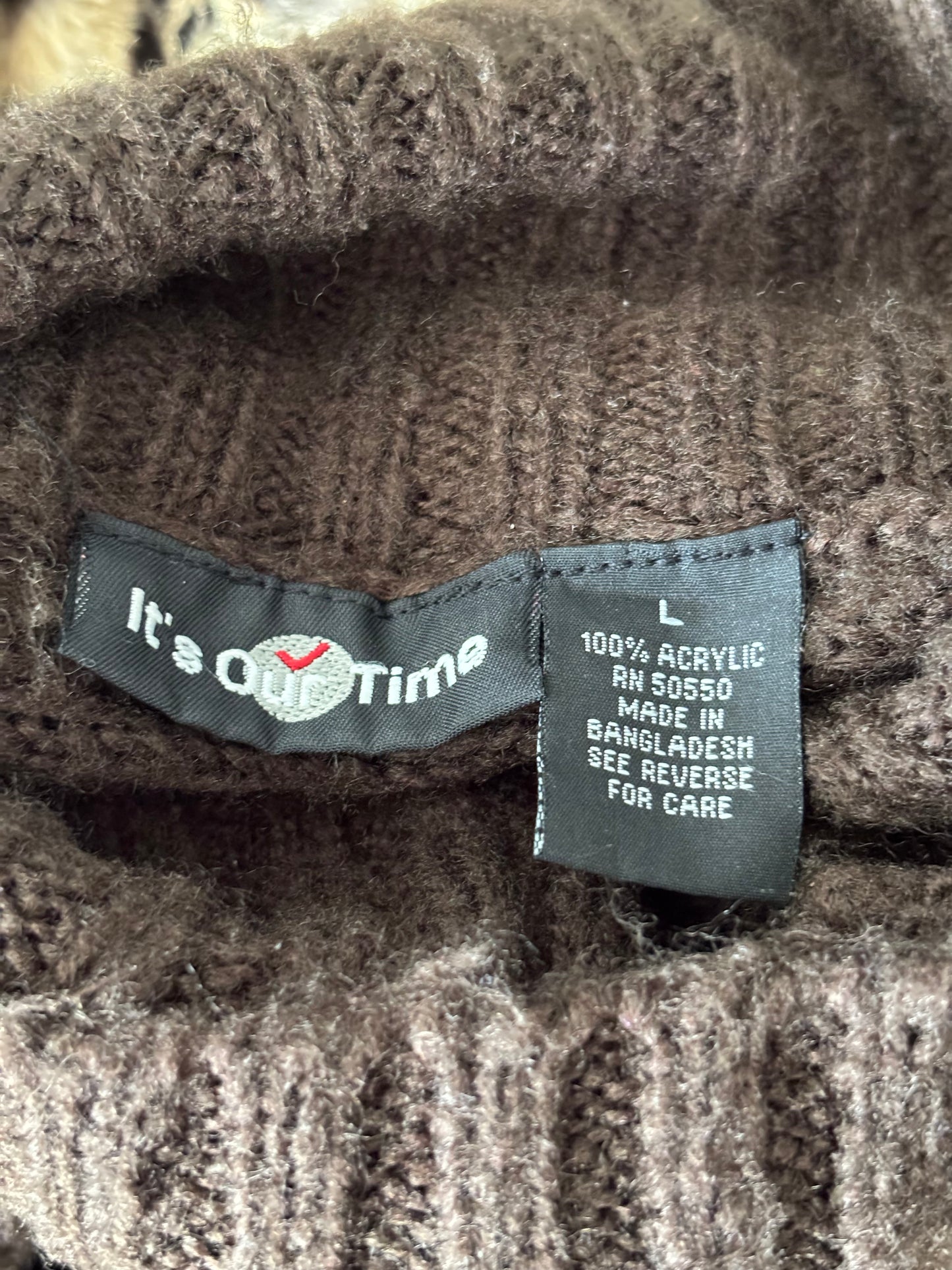 It's Our Time 00's Knit Top | Size L