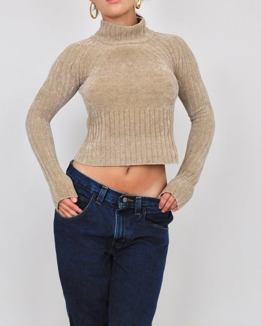 90’s Cropped Knit | Size S