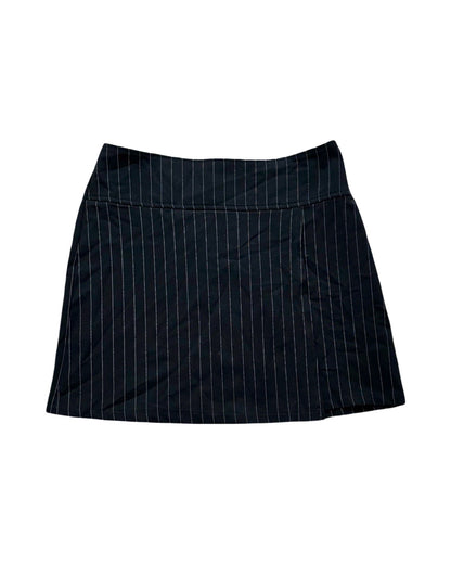 Pinstripe 90’s Mini Skirt | Size 27” waist
