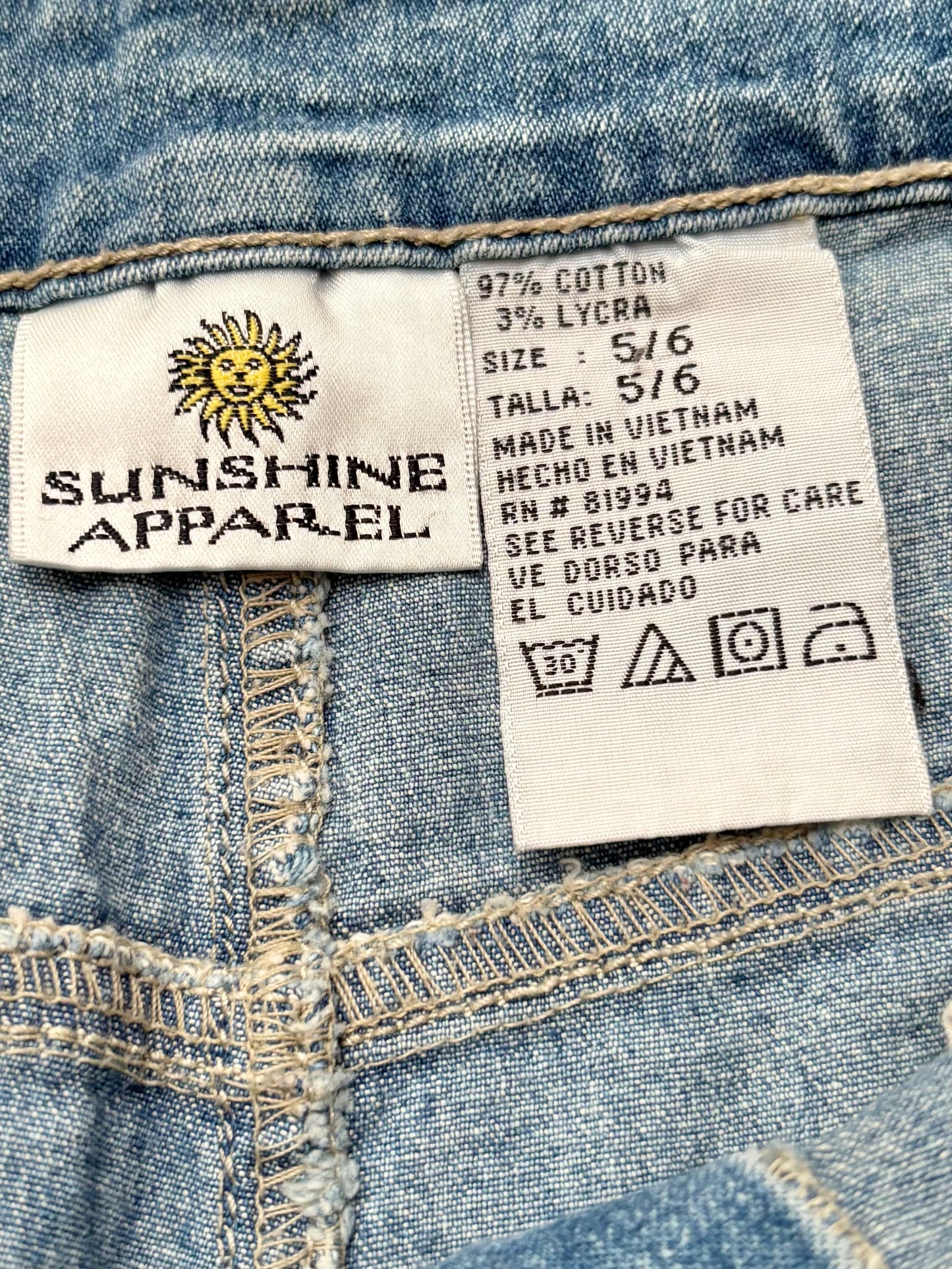 Lace Up 00's Denim | Size 30" Waist