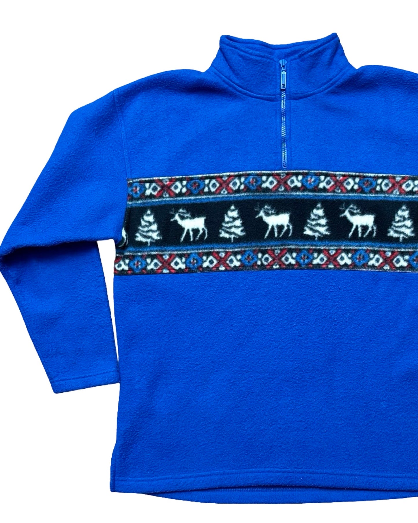 Renee Sport 90's Quarter Zip | Size L