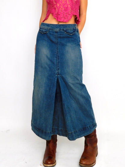 Liz Denim Maxi | Size 28” waist