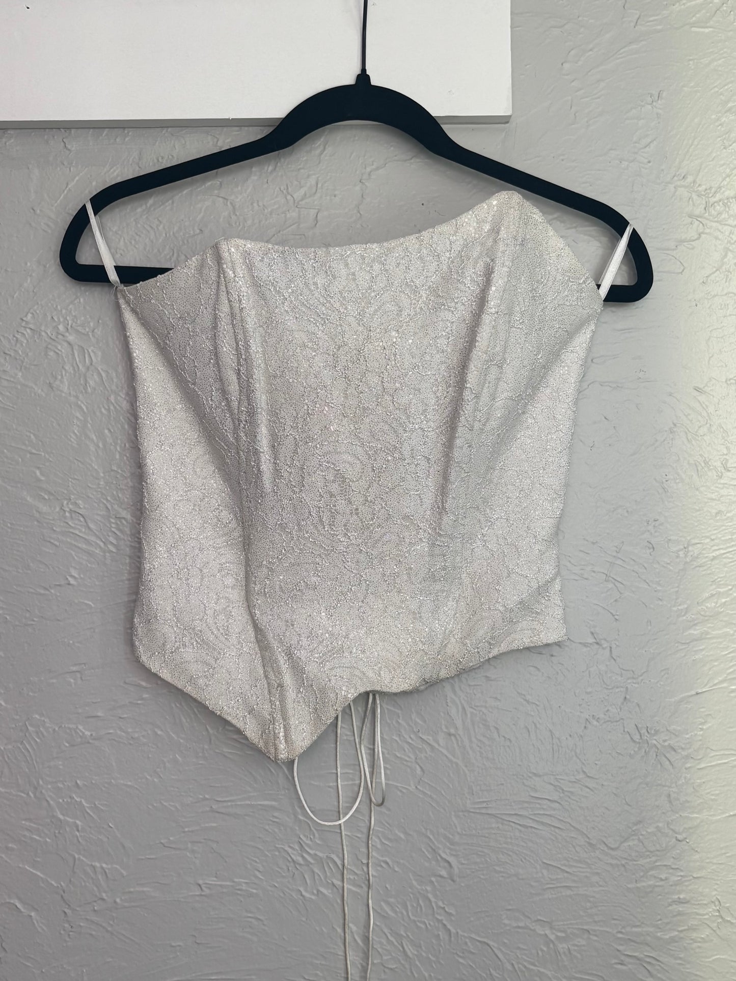 Asymmetric 90's Corset | Size S